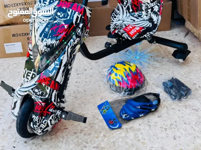 سكوتر درفت حجم جامبو بطاريه 36 فولت كبيره ثلاث سرعات بحمل وزن لغايه 90 بلوتوث اضاءه اماميه وسفليه مع