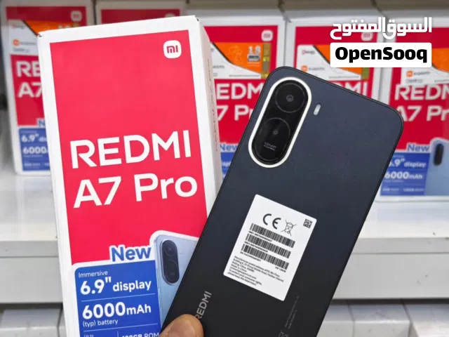 جهاز جديد  Radmi A7 pro رام 8 جيجا 64 و 128مكفول سنة متوفر توصيل وهدايا
