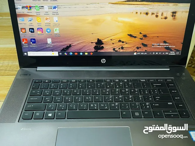 Hp zBook جيل سابع كوراي 7 شوف الوصف مهم