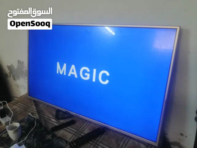 شاشه غساله حوضين اربد  شاشه نوع ماجيك فل سمارت احدث اصدار رسيفر داخلي ناطق صوتي ضد كسر ريموتين استخد