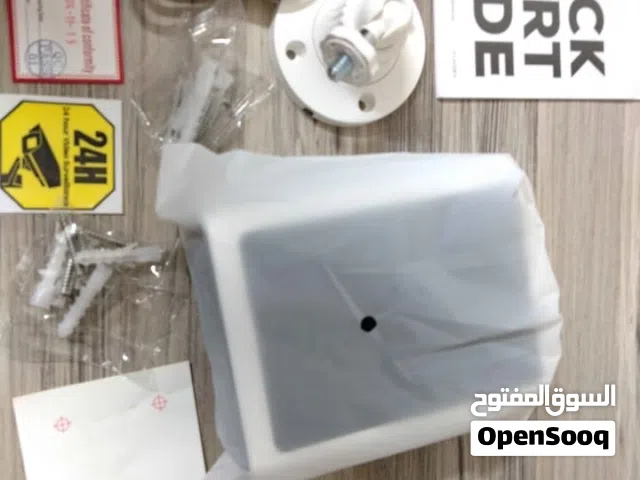 كاميرا طاقة شمسية 2K الذكية: نظام إنذار (صوت وضوء) مستشعر حركة بشري رؤية ليلية ملونة لاسلكية بث مباش