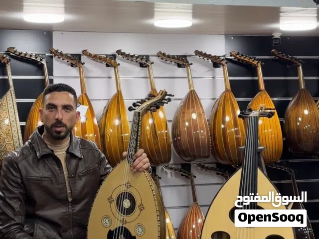 عود موديل ( شامي / عراقي ) احترافي  ( صنع خصيصا ل نعرض جواهر موسيقى )