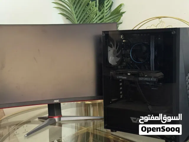 بي سي RTX 3060 12gb و i5-12400f