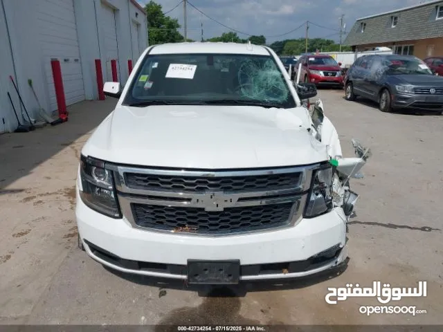 CHEVROLET TAHOE,2018,WHITE,SMALL ACCIDENT,AMERICAN SPECS,VCC 1GNLCDEC6JR182144
