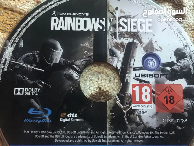 لعبة rainbow six siege مستعمل