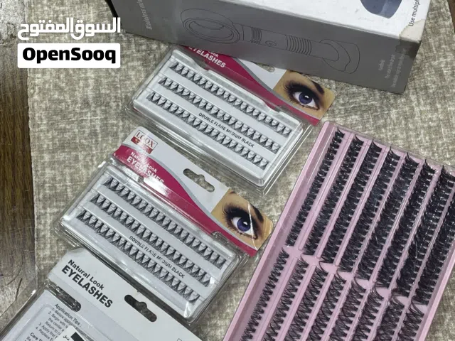عدة رموش جاهزه للاستخدام جديده غير مستخدمه من احسن الانواع الموجوده في السوق
