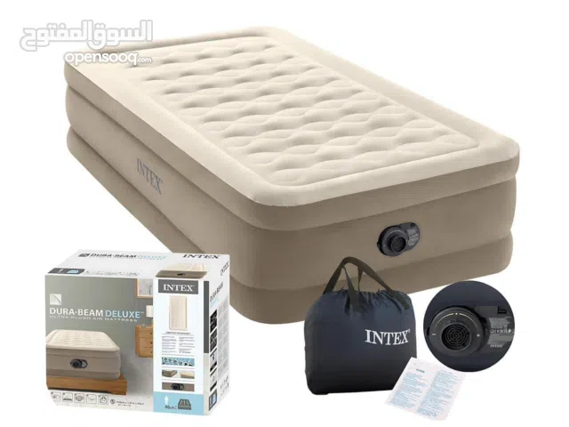 تخت انتكس مفرد نفخ  ذاتي داخلي1.91 *99 متر ارافاع 46 سم