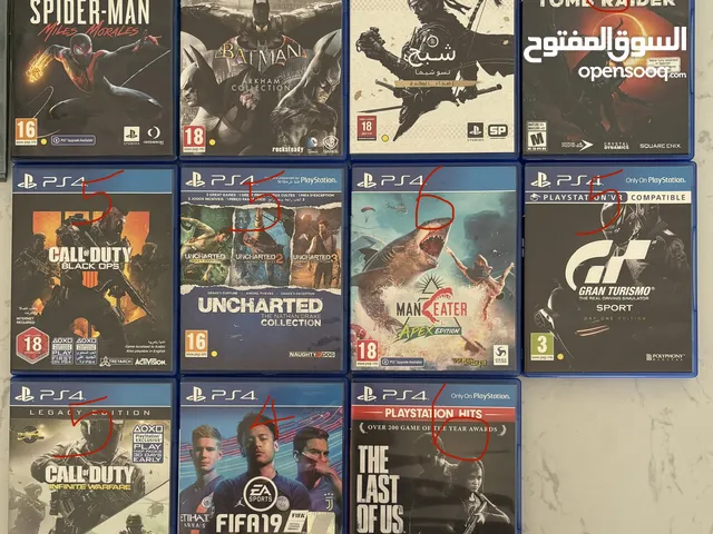 PS4 GAMES FOR SALE