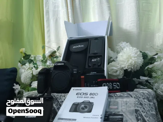 كاميرا كانون 80D حالة ممتاز استعمال بسيط عنواني بنغازي