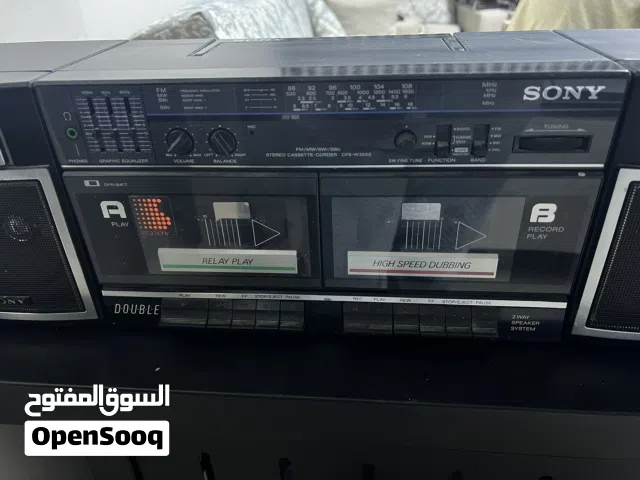 مشغل كاسيت نوع سوني و راديو