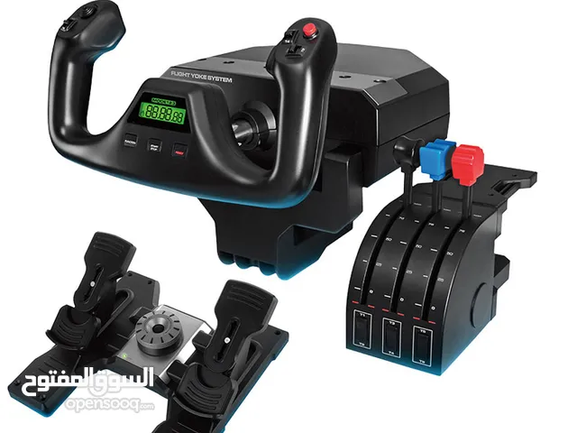 Logitech G PRO Flight Yoke System With Rudders, Professional Simulation Yoke and Throttle Quadrant