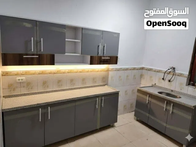 كاونتر خشب مع سنك