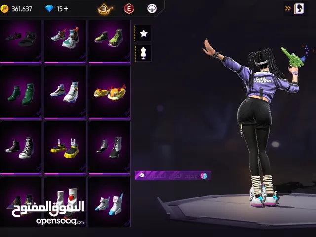 Free Fire Accounts and Characters for Sale in Zarqa