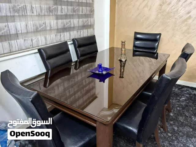 طاوله سفره 6 كراسي بحال الوكالة
