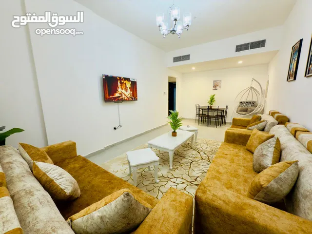 z9 غرفه وصالون مفروش بكورنيش عجمان -مبني جديد -مفروش vip -مساحه كبيره جدا -افضل موقع بعجمان