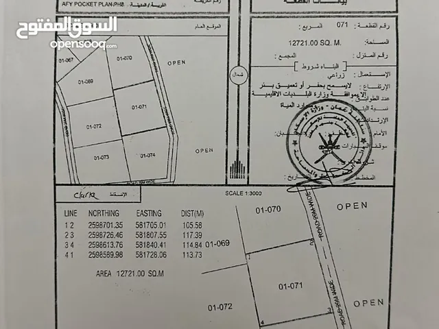 Farm Land for Rent in Al Batinah Wadi Al Ma'awal