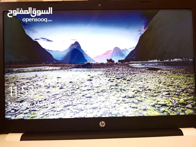 للبيع: لابتوب HP نظيف ويشتغل تمام