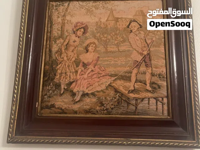 تابلوه من منسوجات الجوبلان الفرنسي العتيقة،