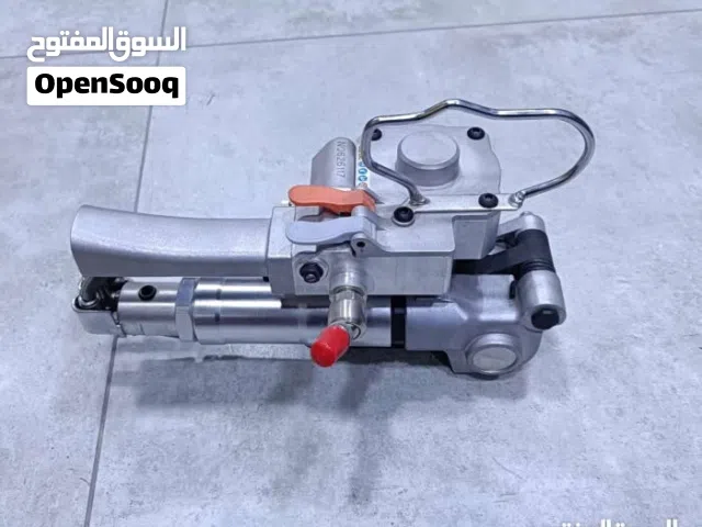 ماكنة شد و لحام شبر (هوائية) لتغليف الطبالي بدون مرابط