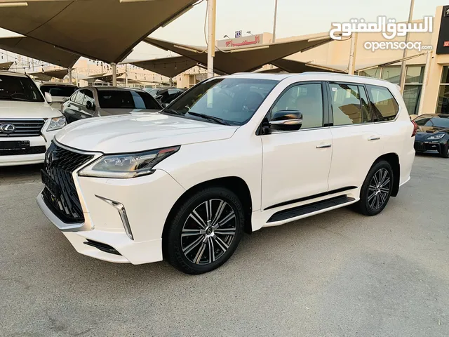 لكزس LX570 خليجي 2018 فول مواصفات صبغ وكالة نظيفه جدا