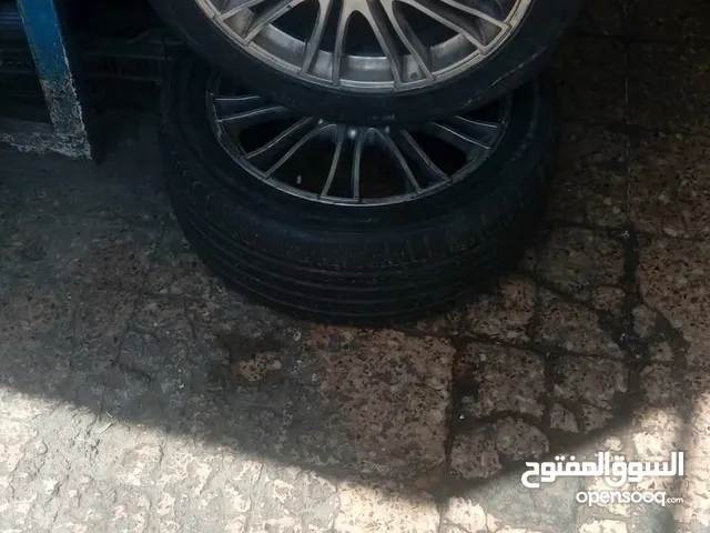 جنط +كوشوك اكثر من نص عمر للبيع بسعر حرق الجنط نضيف السعر حرق