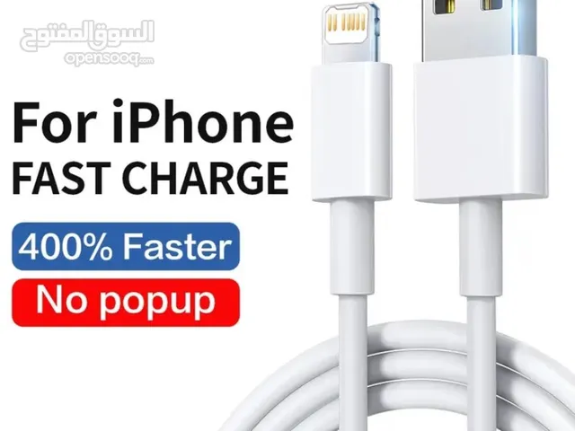 شاحن لايتنيغ usb اصلي ايفون من7-14 السعر 89معً الشحن المجاني سريع وامن وشحن سريع وناقل بيانات سريع