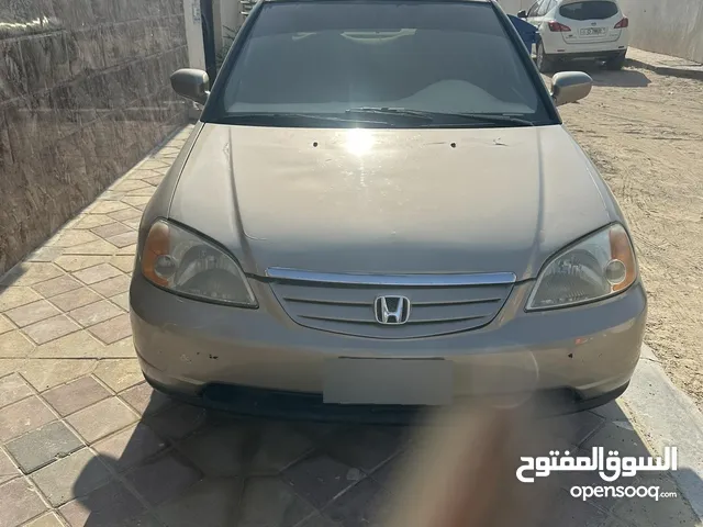 Honda civic for sale 2002  للبيع هوندا سيفك 2002 خليجي نظيف