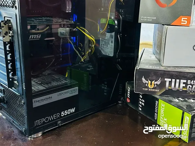بي سي جيمنج بمواصفات قوية جدا يشغل كل الالعاب ببجي وفورتنايت واقوى الالعاب .... بسعر مميز جدا ..