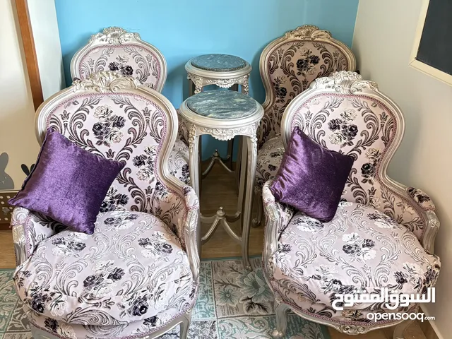 صالون سلفر مستعمل كالجديد