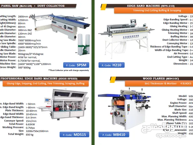 Carpentry Joinery Machines