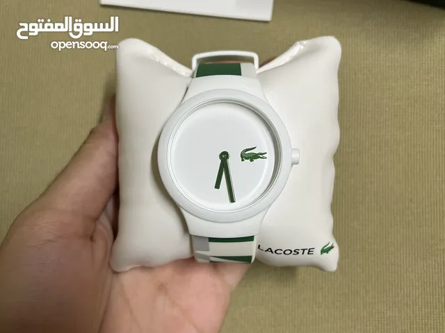 Lacoste watch / never used / still in box with paper