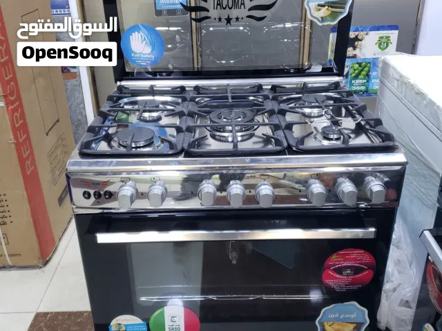 فرن ايطالي  5 عيون درجه اولى مدرع استيل صافي مضمون عشر سنوات تاكوما الفخامه حيث   الضمان والجوده