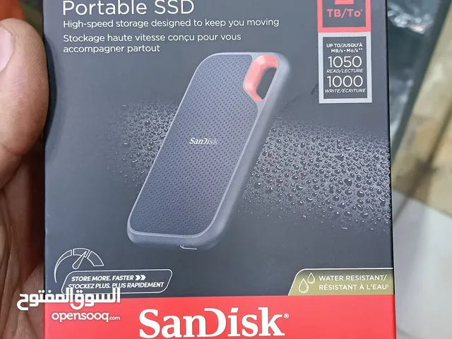 هارد مستعمل خارجي sun disk 2 tera سرعه 1050