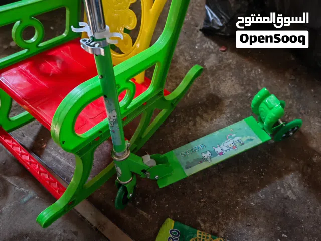 سكوتر أطفال وكرسي هزاز اطفال