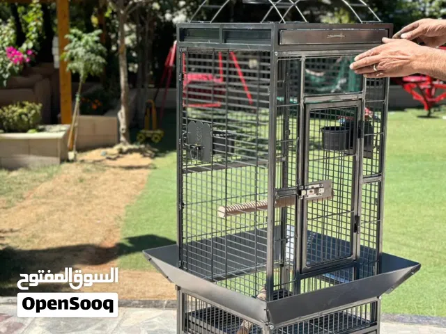 قفص ببغاء تفصيل اقفاص ببغاء كاسكو و مكاو جميع الأحجام حسب الطلب والمقاس بالاضافه لاختيار.اللون
