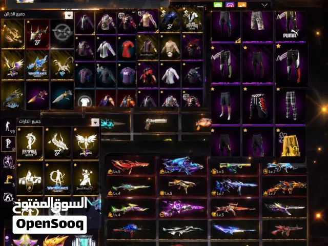 Free Fire Accounts and Characters for Sale in Al Wakrah