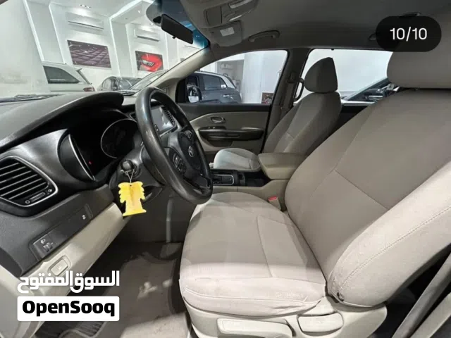 kia carnival family using personal car