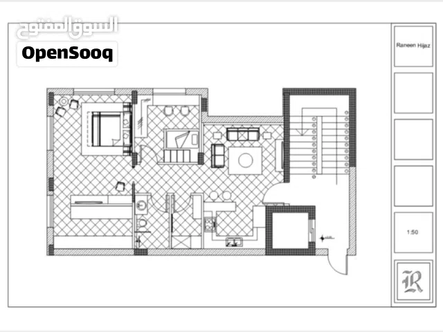100 m2 2 Bedrooms Apartments for Sale in Nablus Northern Mount