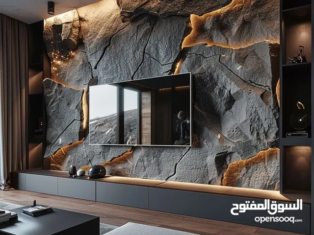 Living room _ ROOMS _ Cuisine  Prihaja_ Palni Decorative trim under the Rock