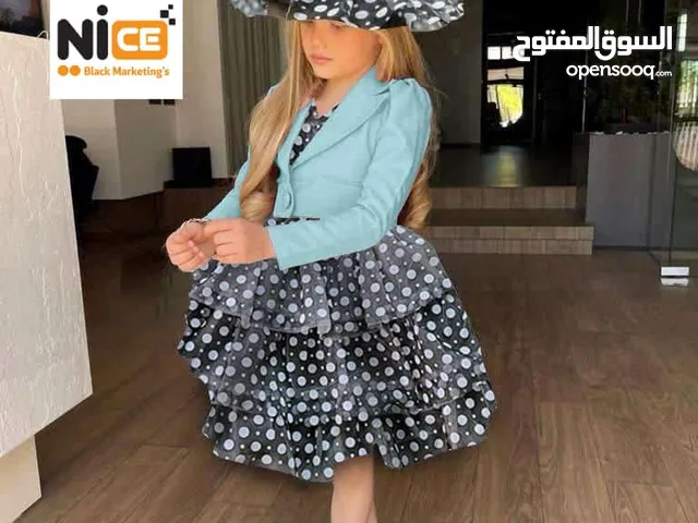 فستان بناتي مميز وراقي