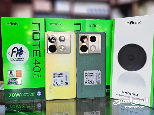 Infinix Note 40 Pro 256 GB in Zarqa