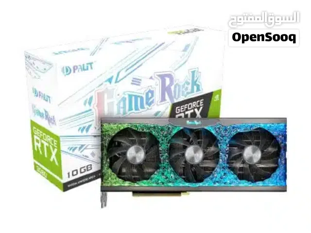 palit rtx 3080 ti gamerock oc 12gb كرت شاشة نضيف استعماله خفيف