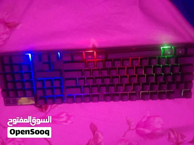 keyboard gaming احترافي للالعاب صوته هادي  استخدم اقل من اسبوع
