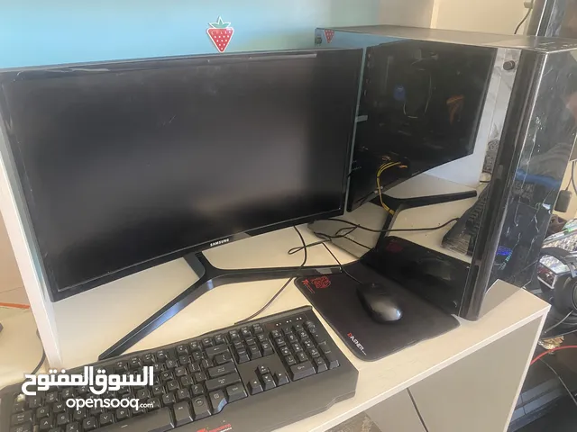 Full Gaming Setup - (PC + Monitor + Keyboard + Mouse) سيت اب غايمنغ كامل