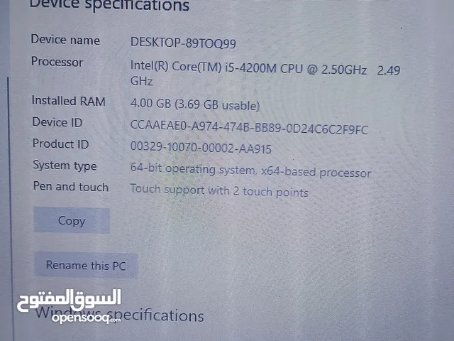 Windows Lenovo for sale  in Irbid