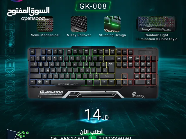 كيبورد جيمنغ  Dragon War Gaming Keyboard GK-008