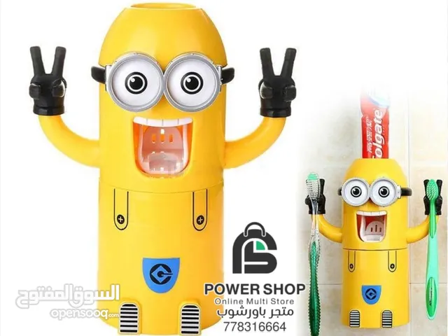 جهاز توزيع معجون الأسنان بتصميم مينيون