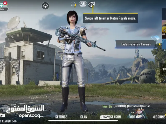 Pubg mobile account in cheap with m416 glashiar level 2 and more