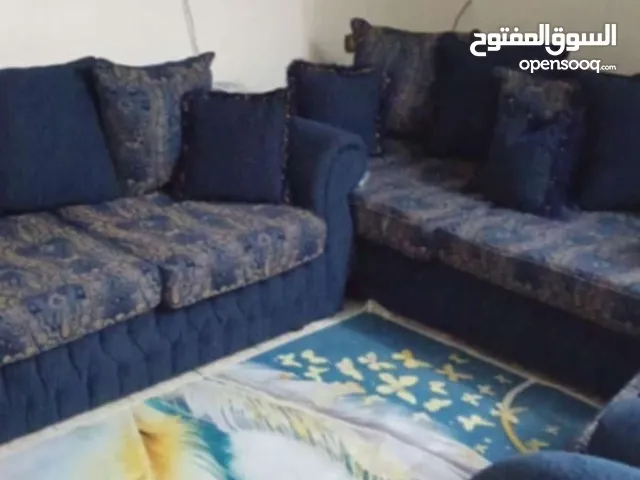 طقم كنب تفصيل خشب ممتاز 7 مقاعد
