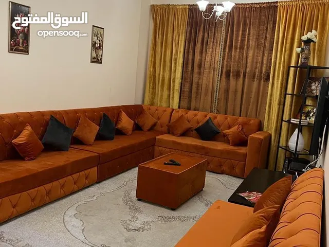 Two rooms and one hall, Sharjah Al-Taawoun,  balcony, lake view, two bathrooms,